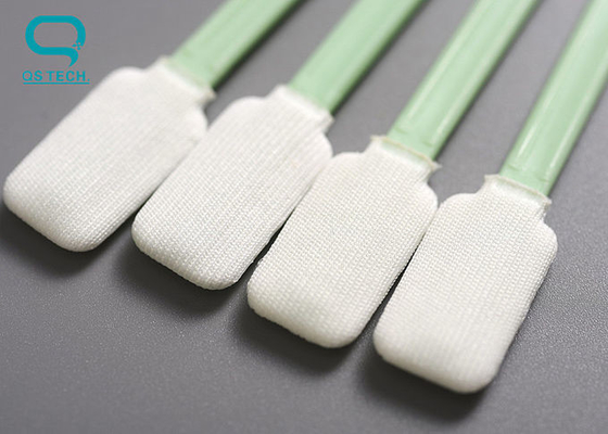 Lint Free ESD Cotton Cleaning Swabs Polyester Swab For Hard Disk Industry