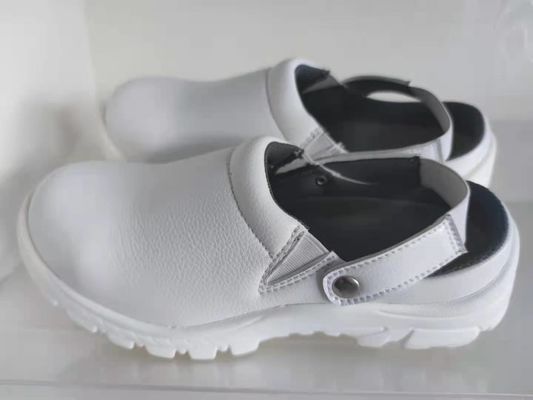 Anti Static Metal Cap Clean Room Safety Shoes Semi Slipper ISO9001 PU